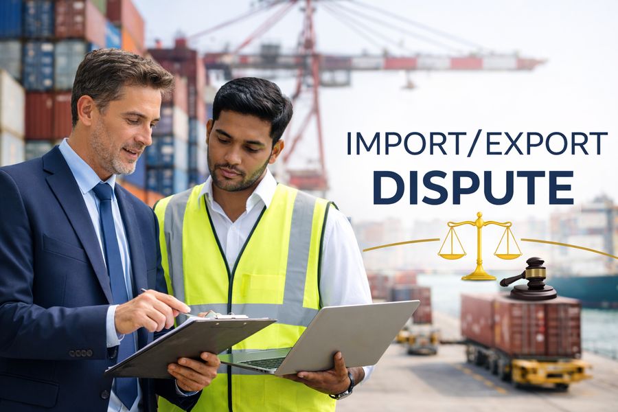 Import export dispute